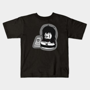 Creepypasta Laughing Jack Macaron Kids T-Shirt